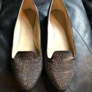 Jessica Simpson rhinestone flats size 8